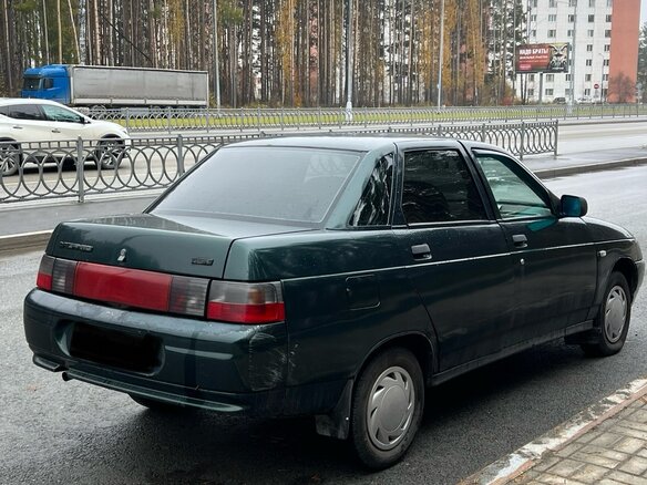 2003 Lada (ВАЗ) 2110, зелёный, 90000 рублей - вид 5