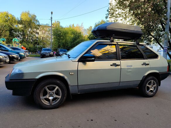 1999 Lada (ВАЗ) 2109, зелёный, 180000 рублей - вид 6