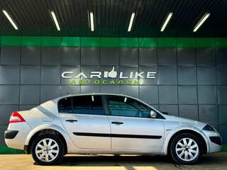 2007 Renault Megane II Рестайлинг, серебристый, 449000 рублей, вид 4