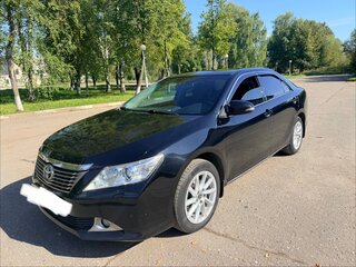 2012 Toyota Camry VII (XV50), чёрный, 1550000 рублей, вид 1