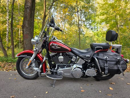2013 Harley-Davidson Heritage, красный, 1100000 рублей, вид 5