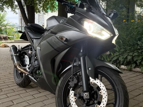 2014 Yamaha YZF-R25, чёрный, 280000 рублей, вид 1
