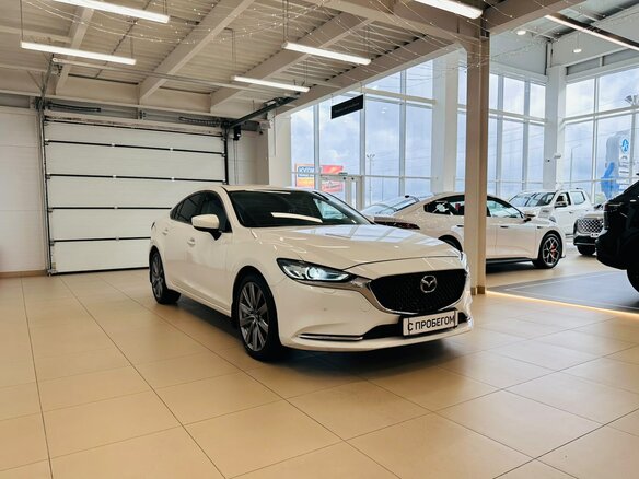 2019 Mazda 6 III (GJ) Рестайлинг 2, белый, 2729000 рублей - вид 8