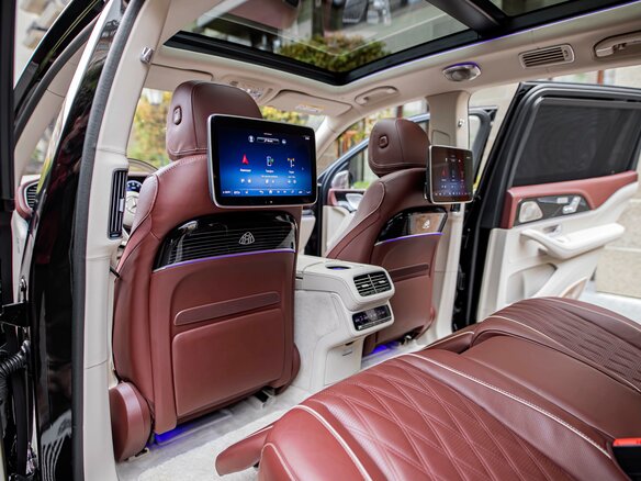 2024 Mercedes-Benz Maybach GLS 600 I Рестайлинг, чёрный - вид 32