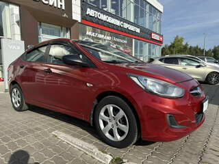 2013 Hyundai Solaris I, красный, 615120 рублей, вид 5