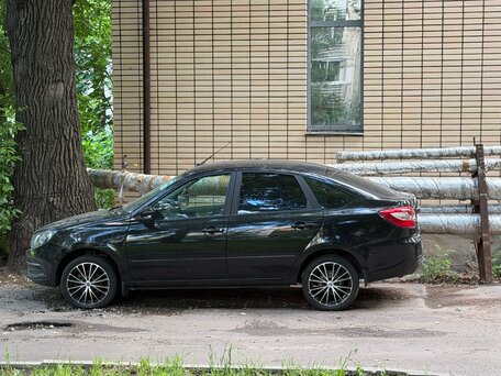2024 Lada (ВАЗ) Granta I Рестайлинг, чёрный, 799000 рублей, вид 1