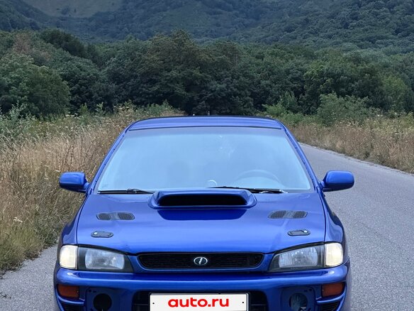 1997 Subaru Impreza I, синий, 650000 рублей - вид 6