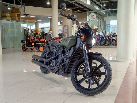 2022 Indian Scout, зелёный, 1040000 рублей - вид 5