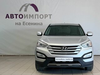 2013 Hyundai Santa Fe III, серебристый, 1550000 рублей, вид 2