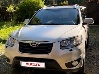 2010 Hyundai Santa Fe II Рестайлинг, серый, 1200000 рублей, вид 3