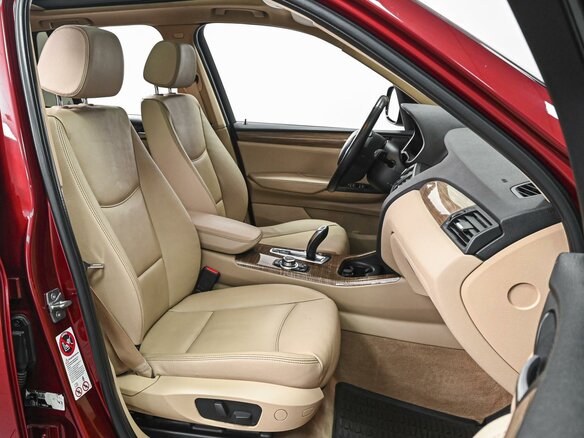 2012 BMW X3 28i xDrive II (F25), красный - вид 7