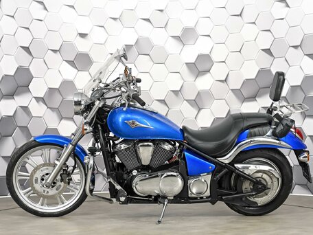 2007 Kawasaki VN900 Vulcan, синий, 447000 рублей, вид 4