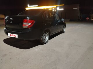 2013 Lada (ВАЗ) Granta I, чёрный, 205000 рублей, вид 5