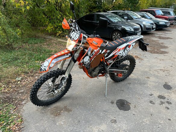 2014 KTM 350 EXC F, оранжевый, 490000 рублей