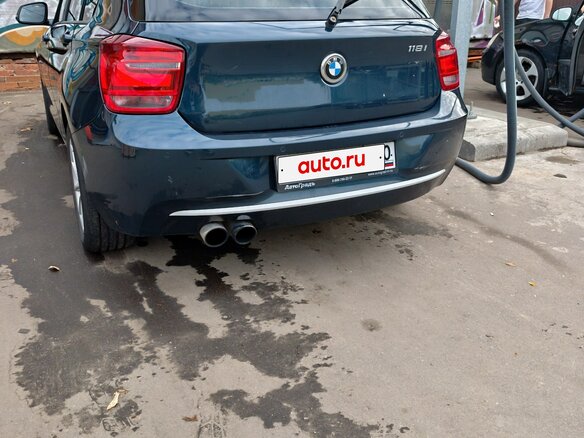 2013 BMW 1 серии 118i II (F20/F21), синий, 1100000 рублей - вид 5