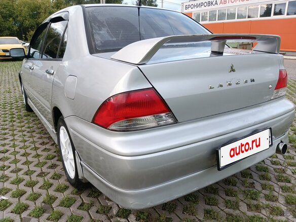 2002 Mitsubishi Lancer IX, серебристый - вид 3