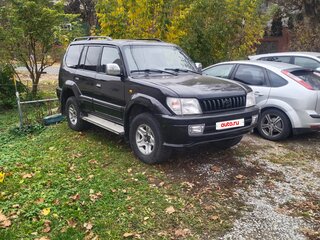 1998 Toyota Land Cruiser Prado 90 Series, чёрный, 1000000 рублей, вид 2