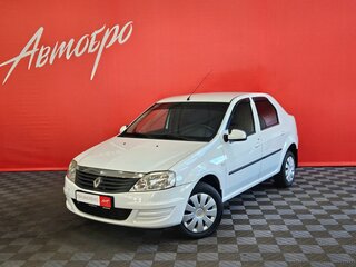 2014 Renault Logan I Рестайлинг, белый, 595000 рублей, вид 1