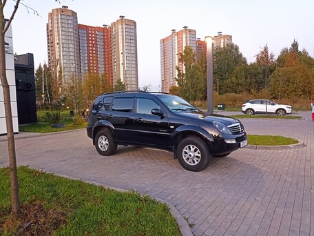 2007 SsangYong Rexton I, чёрный, 620000 рублей, вид 2