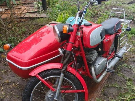 1984 Jawa 350/634, красный, 75000 рублей, вид 3