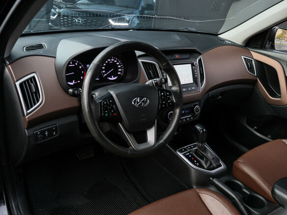2020 Hyundai Creta I Рестайлинг, чёрный, 1860000 рублей - вид 10