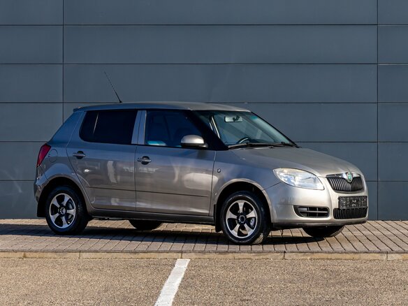 2008 Skoda Fabia II, серый, 795000 рублей - вид 2