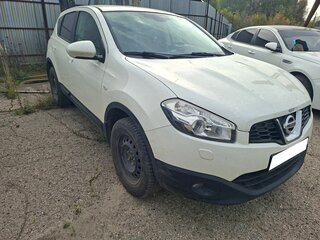 2013 Nissan Qashqai I Рестайлинг, белый, 862000 рублей, вид 1