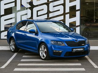 2014 Skoda Octavia RS III, синий, 1899000 рублей, вид 1