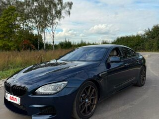 2012 BMW 6 серии Gran Coupe 640i III (F06/F13/F12), синий, 2200000 рублей, вид 2