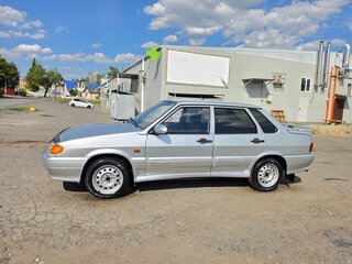 2005 Lada (ВАЗ) 2115, серебристый, 155000 рублей, вид 4