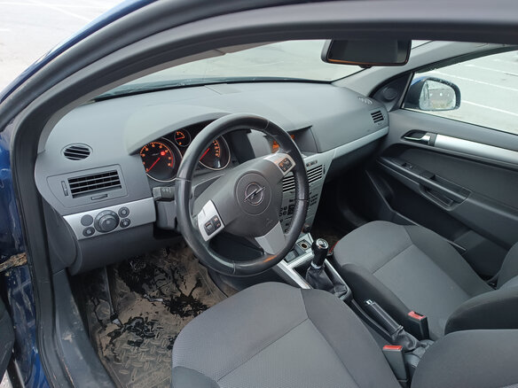 2011 Opel Astra H Рестайлинг, синий, 320000 рублей - вид 12