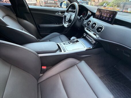 2022 Kia Stinger I Рестайлинг, синий, 3250000 рублей, вид 4
