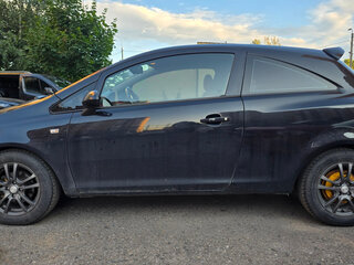 2008 Opel Corsa D, чёрный, 350000 рублей, вид 3