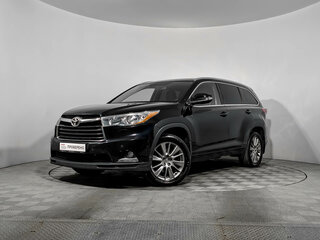 2014 Toyota Highlander III (XU50), чёрный, 1957000 рублей, вид 1
