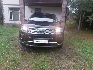 2018 Ford Explorer V Рестайлинг 2, чёрный, 3350000 рублей, вид 2