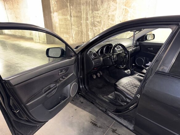 2007 Mazda 3 I (BK) Рестайлинг, чёрный, 540000 рублей - вид 11