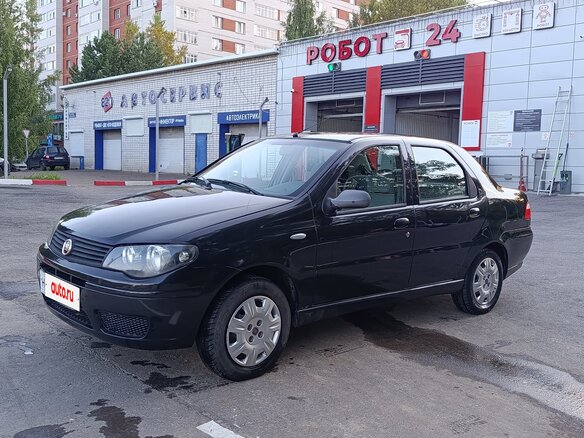 2010 Fiat Albea I Рестайлинг, чёрный, 249000 рублей
