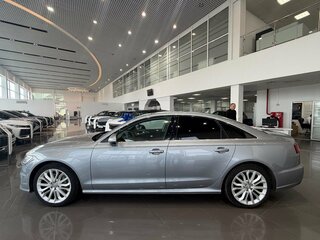 2016 Audi A6 IV (C7) Рестайлинг, серый, 1995000 рублей, вид 4