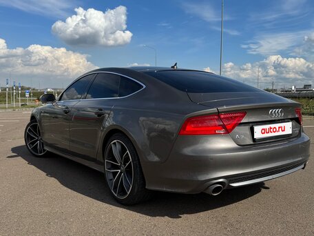 2012 Audi A7 I (4G), коричневый, 2490000 рублей, вид 4