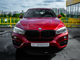 2017 BMW X6 35i II (F16), красный, 4350000 рублей, вид 2