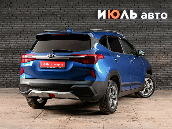 2021 Kia Seltos I, синий, 2000000 рублей - вид 3