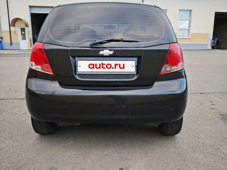 2007 Chevrolet Aveo I, чёрный, 280000 рублей, вид 5