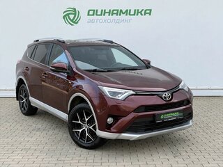 2016 Toyota RAV4 IV (XA40) Рестайлинг, красный, 2590000 рублей, вид 3