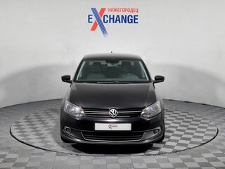 2013 Volkswagen Polo V, чёрный, 699000 рублей, вид 2