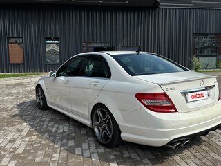 2008 Mercedes-Benz C-Класс AMG 63 AMG III (W204), белый, 2950000 рублей, вид 4