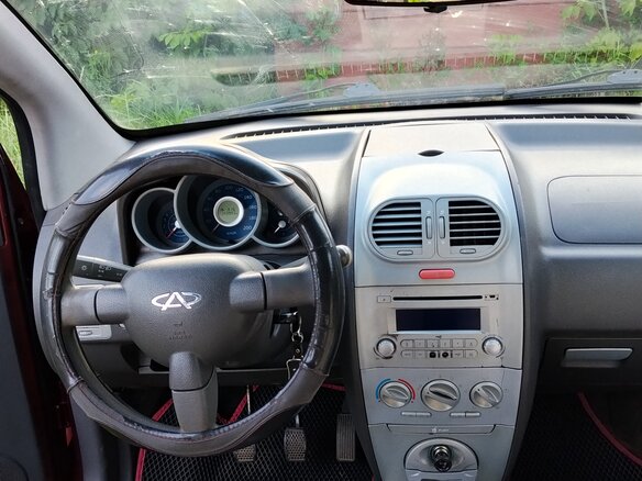 2009 Chery Kimo (A1), красный, 124000 рублей - вид 4