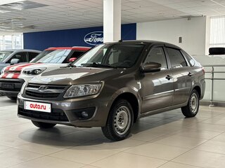 2017 Lada (ВАЗ) Granta I, коричневый, 460000 рублей, вид 1