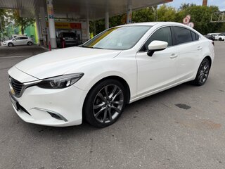 2016 Mazda 6 III (GJ) Рестайлинг, белый, 2100000 рублей, вид 4