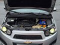 2013 Chevrolet Aveo II, серебристый, 680000 рублей - вид 3