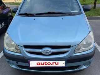2007 Hyundai Getz I Рестайлинг, голубой, 220000 рублей, вид 1